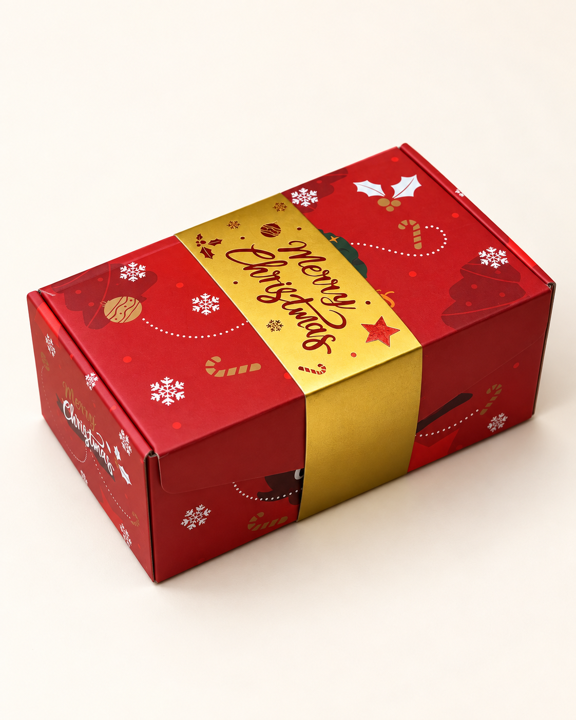 Merry Christmas Überraschungsbox geschlossen